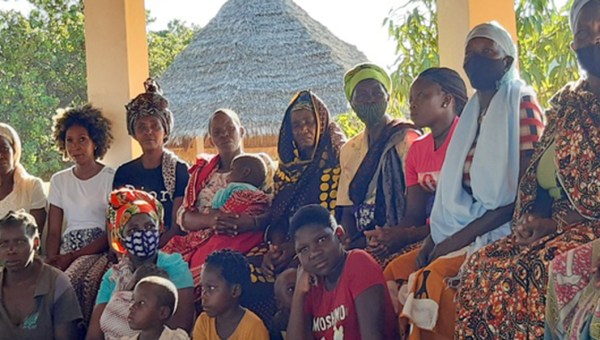 displaced people in the Diocese of Pemba