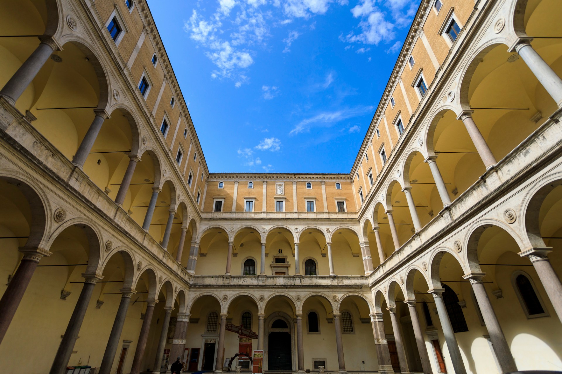 Virtually visit San Lorenzo in Damaso, a pope who turned to the