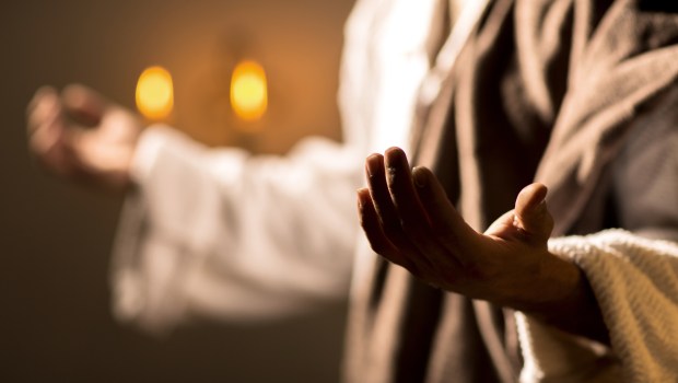 Jesus' hands