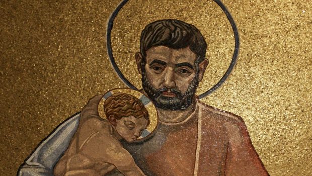 ST JOSEPH;MOSAIC; NATIONAL SHRINE