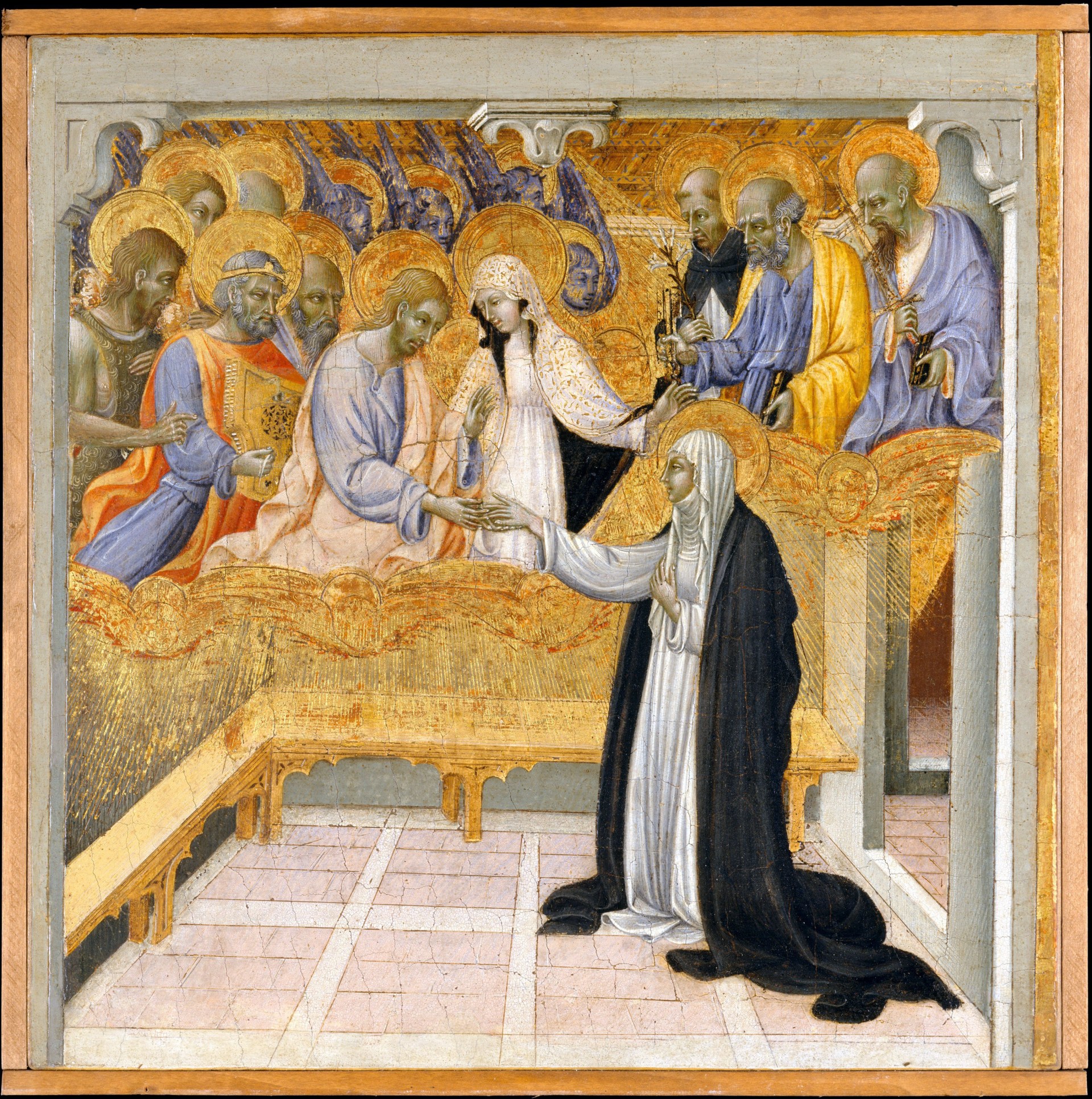 Mystic marriage of Saint Catherine of Siena