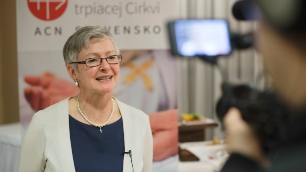 AID TO THE CHURCH IN NEED'S Regina Lynch IN SLOVAKIA