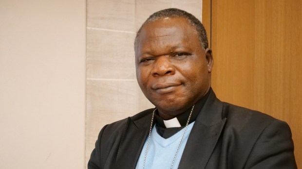 Mgr Dieudonné Nzapalainga - archevêque de Bangui