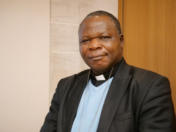 Mgr Dieudonné Nzapalainga - archevêque de Bangui