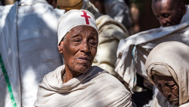 Ethiopian Orthodox pilgrims