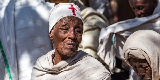 Ethiopian Orthodox pilgrims