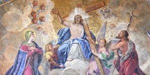 Was Mary present at the ascension of Jesus?