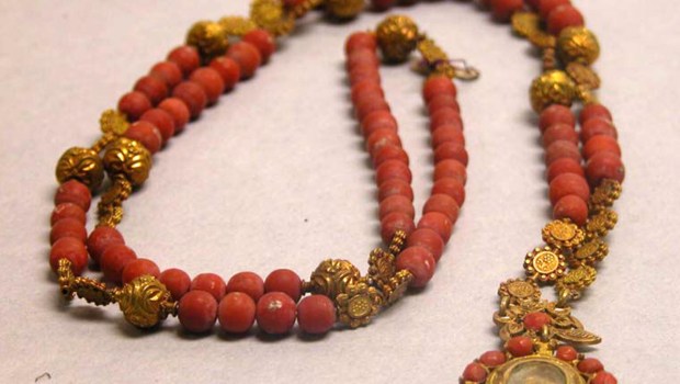 CORAL ROSARY