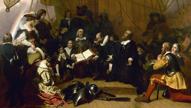 EMBARKATION OF THE PILGRIMS