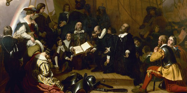 EMBARKATION OF THE PILGRIMS