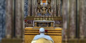 Pope Francis has made 100 visits to Our Lady at Roman basilica
