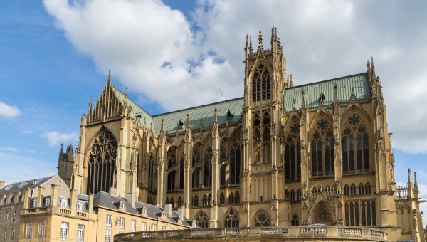 Cathedral of Saint-Etienne Metz Lorraine Moselle France