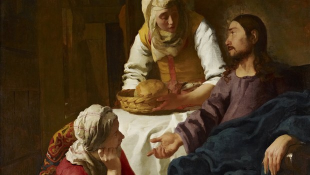 CHRIST IN THE HOUSE OF MARTHA AND MARY