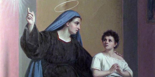 SAINT MONICA AND SAINT AUGUSTINE