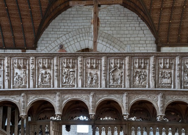 France's most beautiful rood screen is an authentic survivor