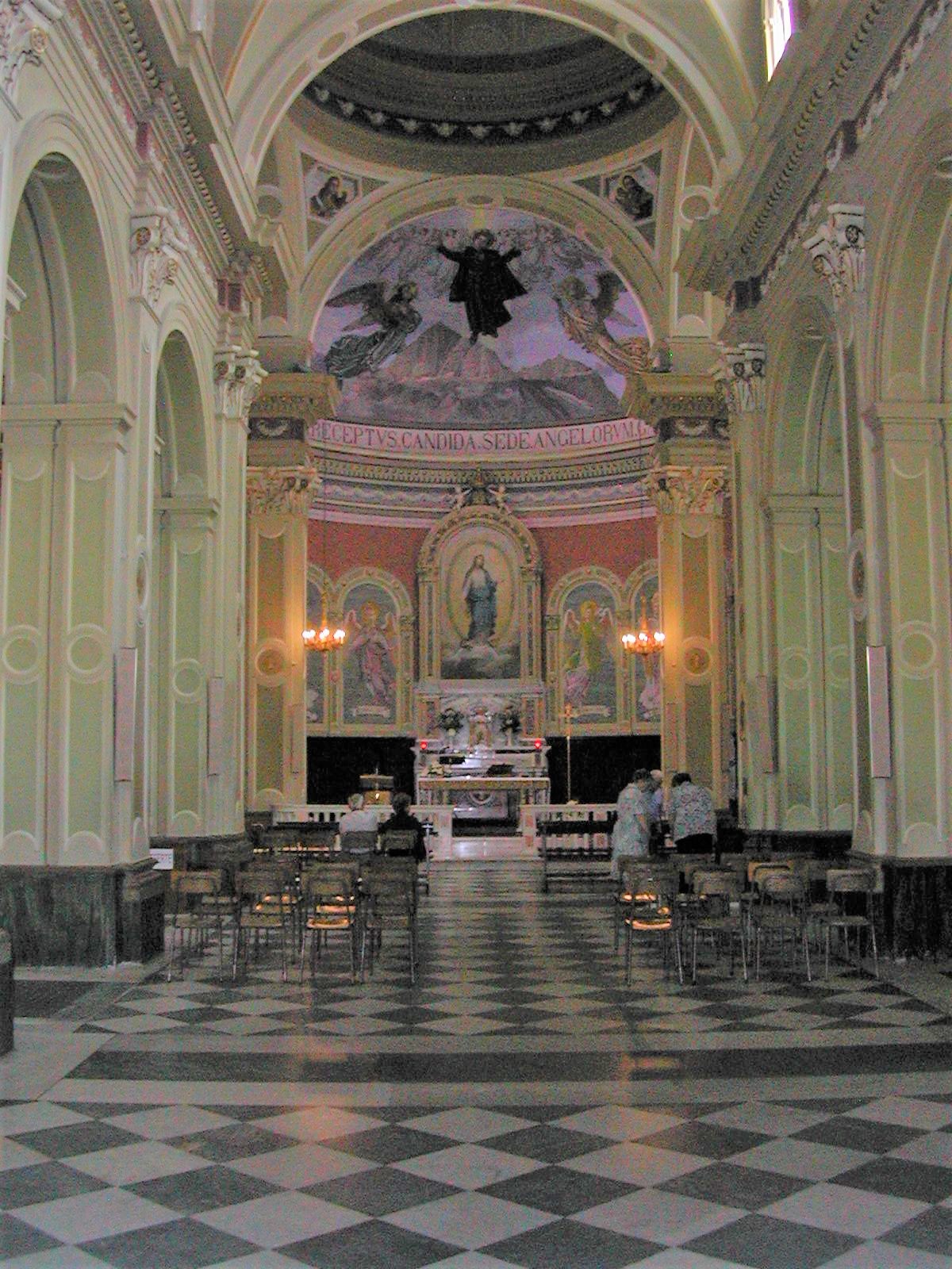 SAN GABRIELE SACTUARY INTERIOR