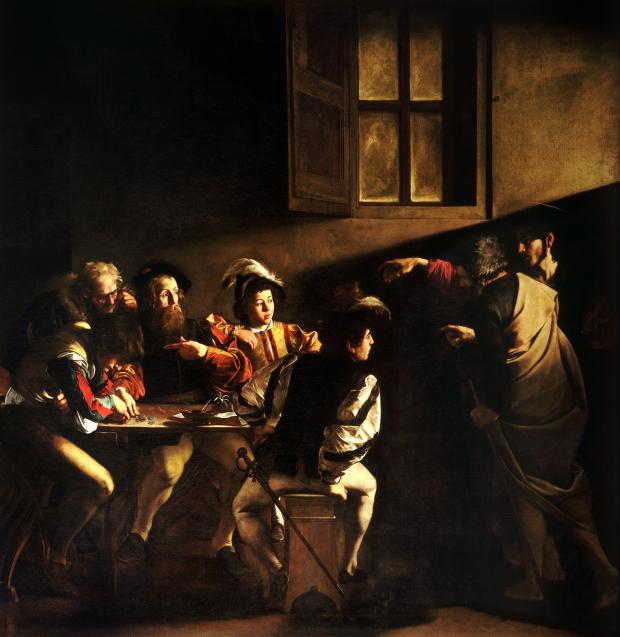 SAINT MATTHEW CARAVAGGIO