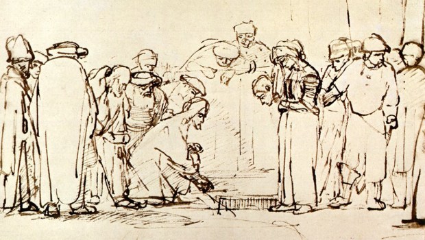 Christ and the woman taken in adultery