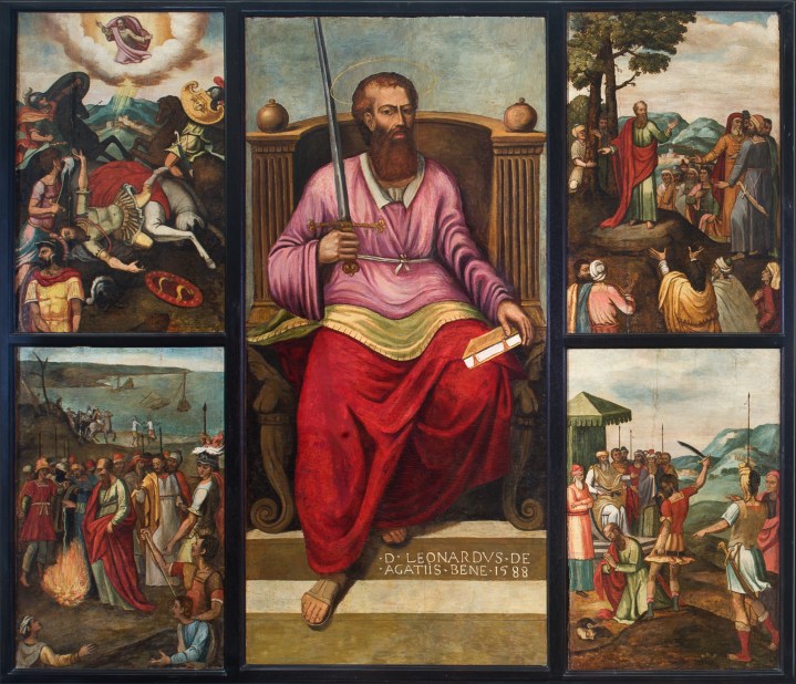 Polyptych-of-Saint-Paul-at-the-Wignacourt-Museum-in-Rabat.-One-of-the-paintings-depicts-Saint-Paul-being-bitten-by-a-snake-after-the-shipwreck-_-Couirtesy-of-the-Wignacourt-Museum-Rabat.jpg