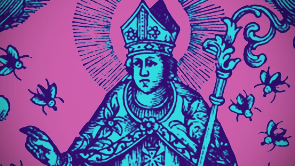 The miraculous flies of Saint Narcissus