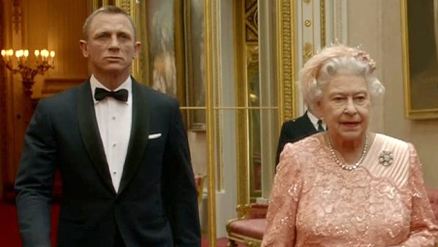 JAMES BOND; DANIEL CRAIG; QUEEN ELIZABETH