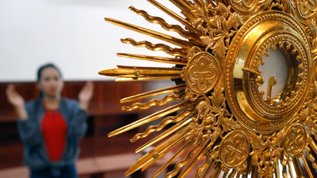 Eucharistic adoration