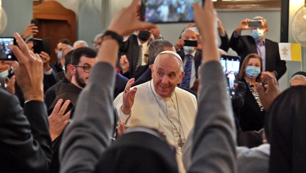 POPE-CYPRUS-GREECE-AFP