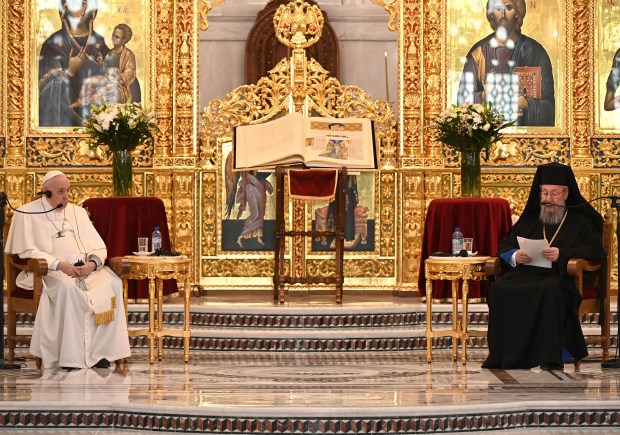 POPE-CYPRUS-GREECE-AFP