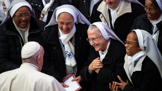 Pope Francis Nuns