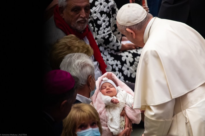 Pope Francis Newborn
