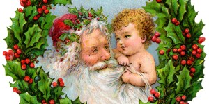 Santa Claus originally delivered his letters to the Christ Child