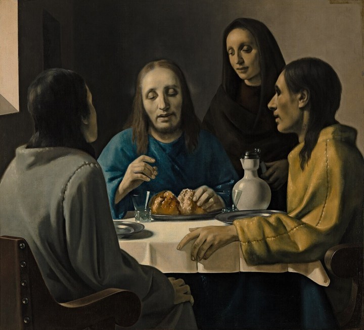 Van Meegeren's forgery 'The Supper of Emmaus'
