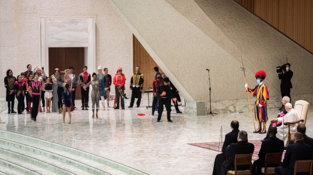 POPE FRANCIS AUDIENCE