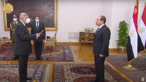 President El-Sisi and Bolis Fahmy