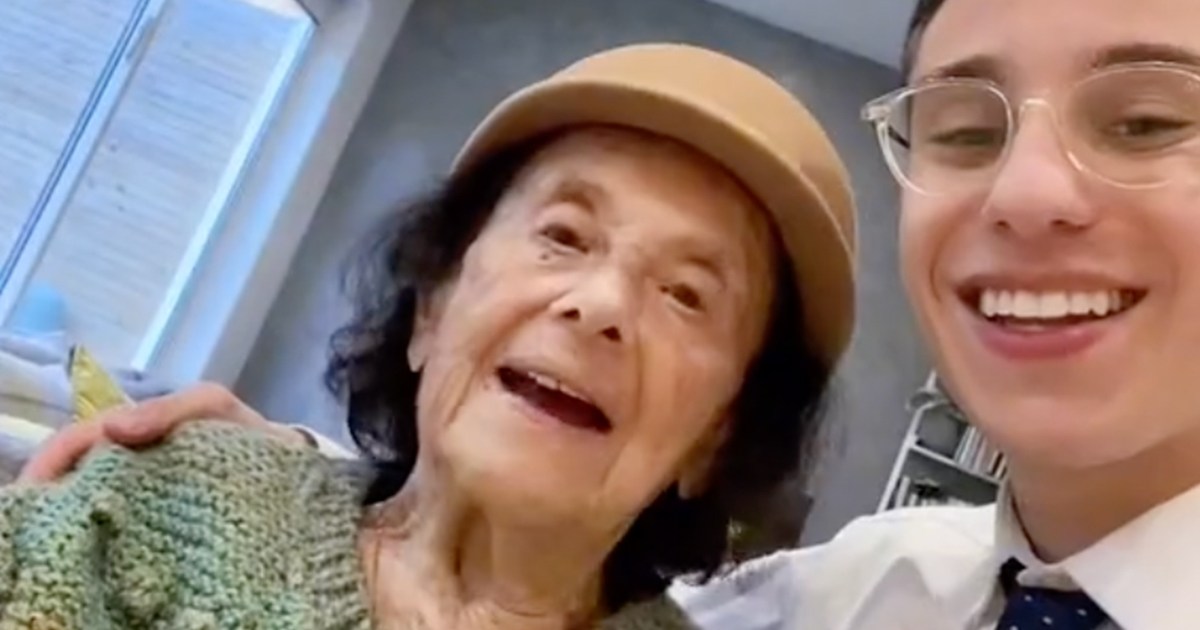 Meet the Auschwitz survivor who’s gone viral on TikTok