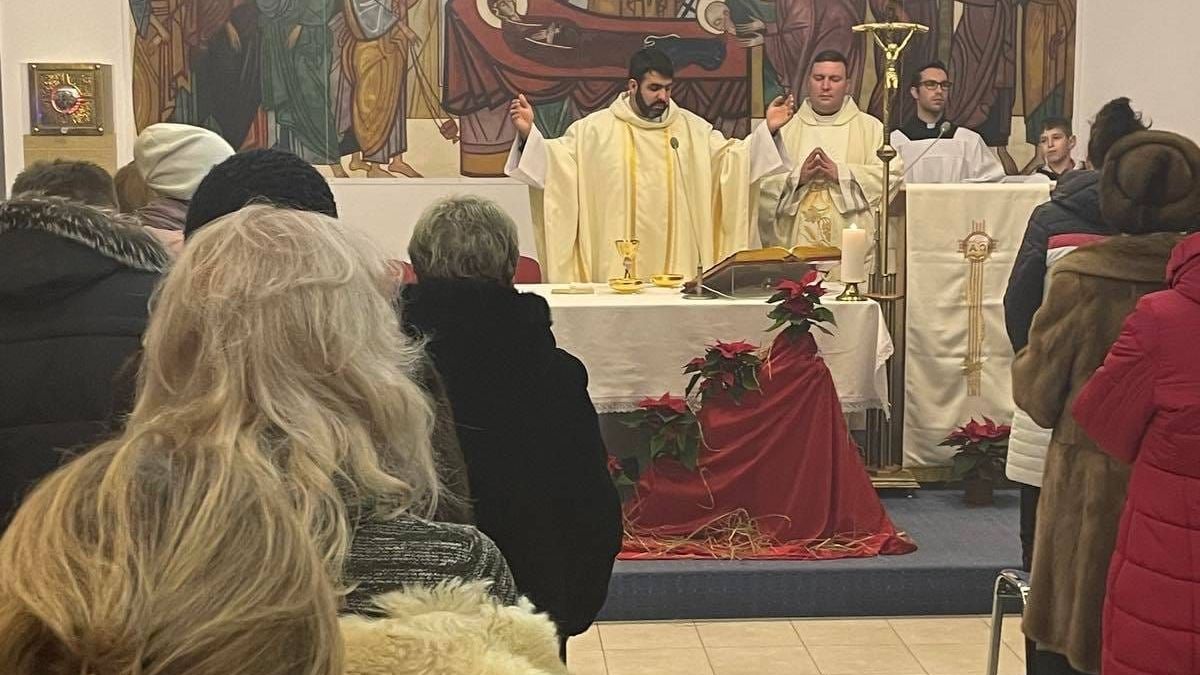 Pe. Lucas Perozzi Jorge, padre brasileiro na Ucrânia