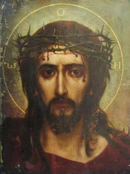 Viktor Vasnetsov;couronne d'épines;  Jésus Christ