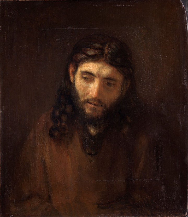 HEAD OF CHRIST;REMBRANDT