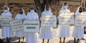 Pope prays for Sri Lanka; protesters get president to resign