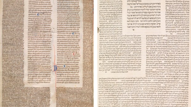 GLOSSA ORDINARIA AND TALMUD PAGES