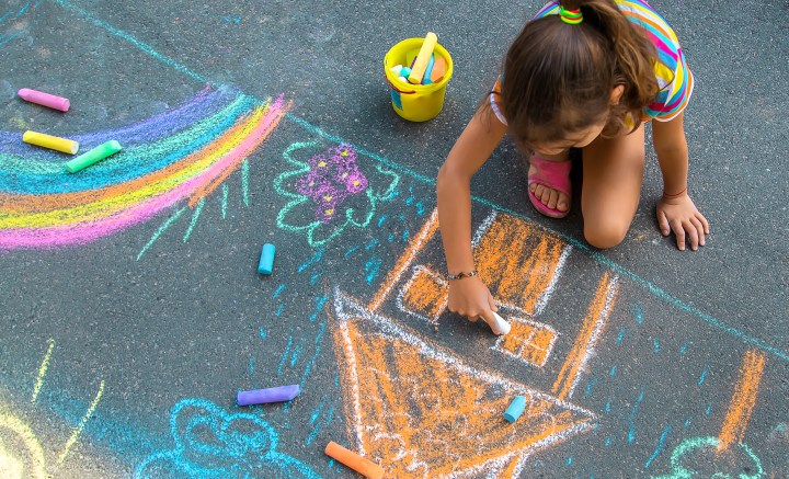 SIDEWALK CHALK