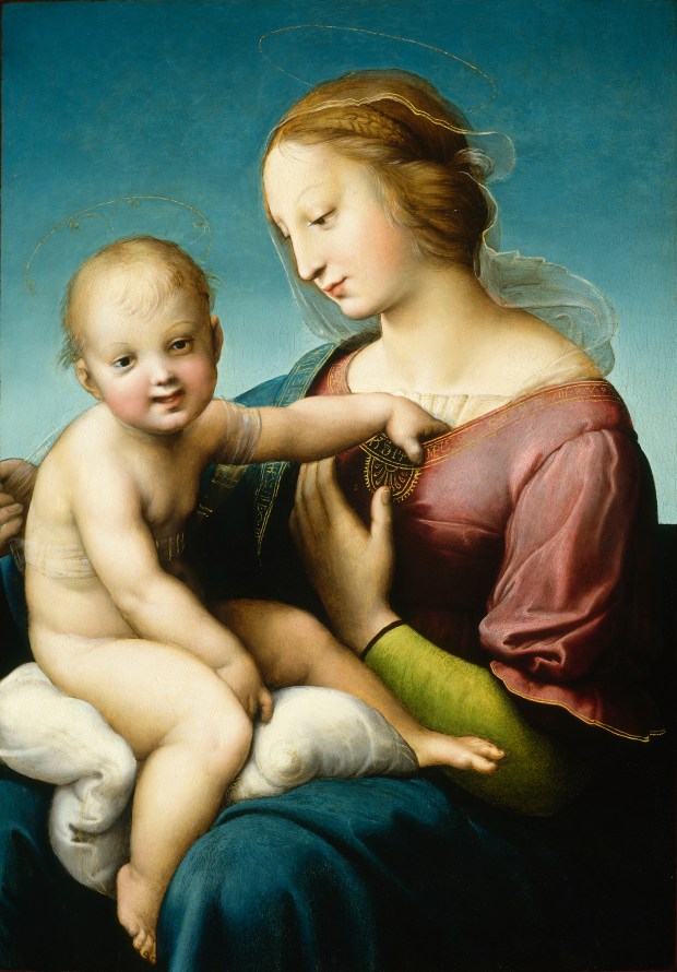 RAPHAEL;VIRGIN MARY;CHRIST CHILD