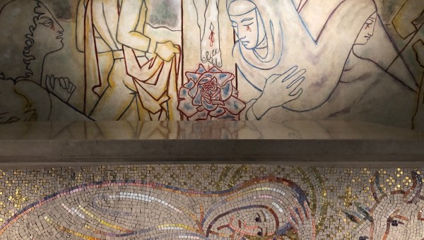 Cocteau;anrep;notre dame de france;london