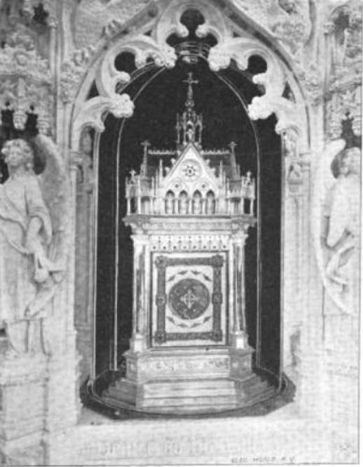 st augustine tabernacle;stolen
