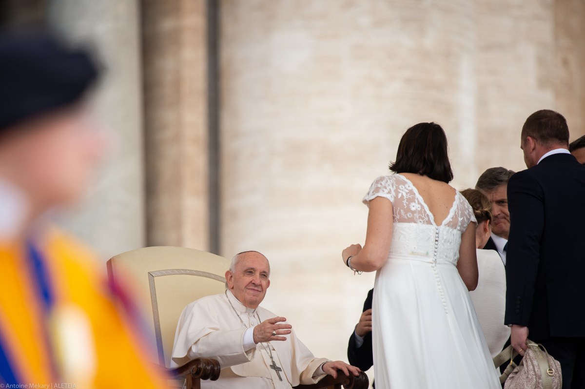 POPE FRANCIS AUDIENCE VATICAN