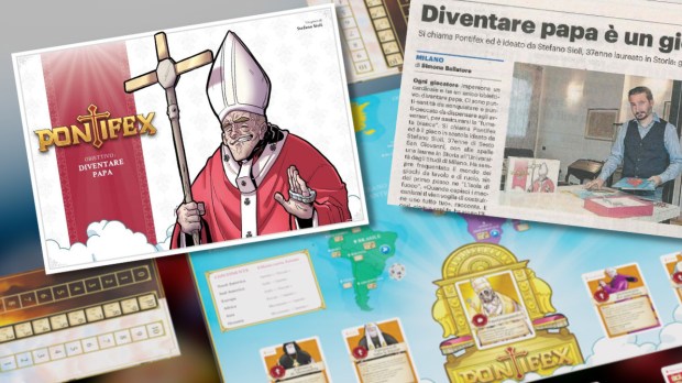 pope, conclave, board game, Pontifex, Stefano Sioli