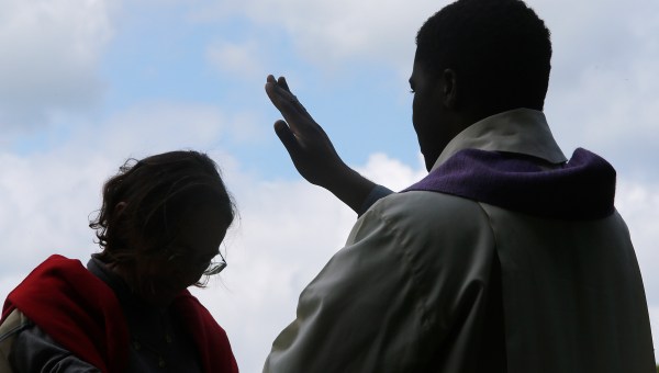 confession in shadow