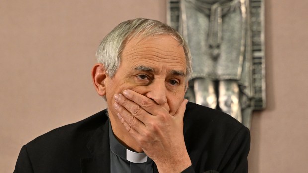 Italian Cardinal and newly-elected President of the Italian Bishop's Conference, Matteo Maria Zuppi