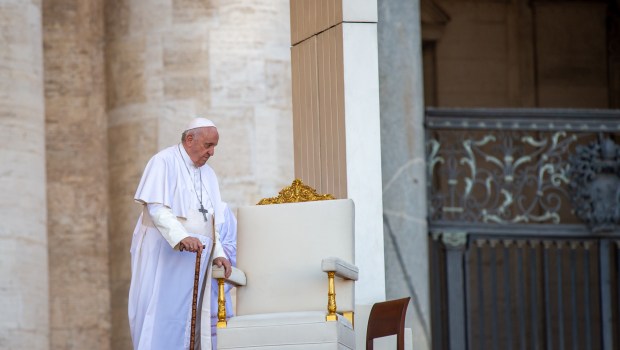DURING POPE FRANCIS mass for the 10th World Meeting of Families