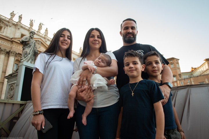 The Abdallah family - Daniel Abdallah and his wife Leila Geagea
